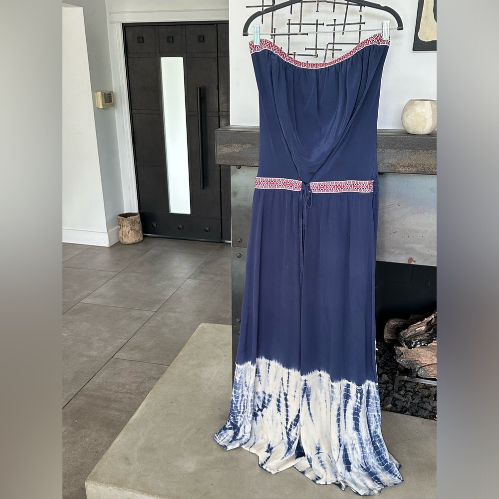 Maxi Dress w Drawstring Waist